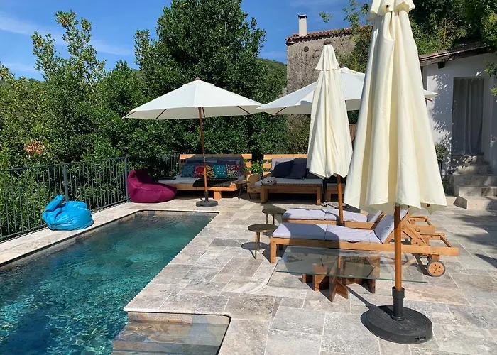 Mas Saint Laurent Quarto em Acomodações Particulares Les Salles-du-Gardon